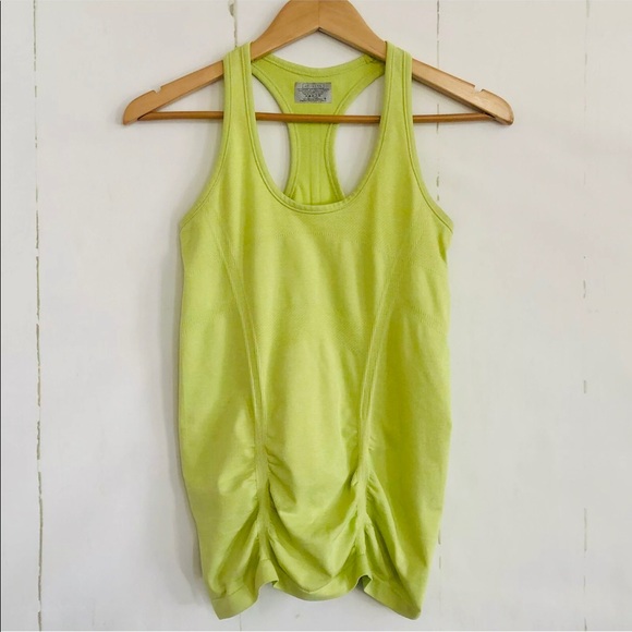 Athleta Fastest Track Lime Green Tank Top - Picture 2 of 7